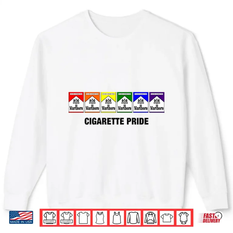 Sweatshirt Marlboro Cigarette LGBT Pride Shirt