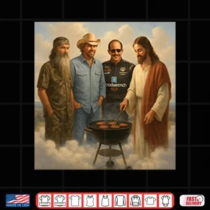 Design The Real Gang Meetup In Heaven Phil Robertson Dale Earnhardt Toby Keith Shirt