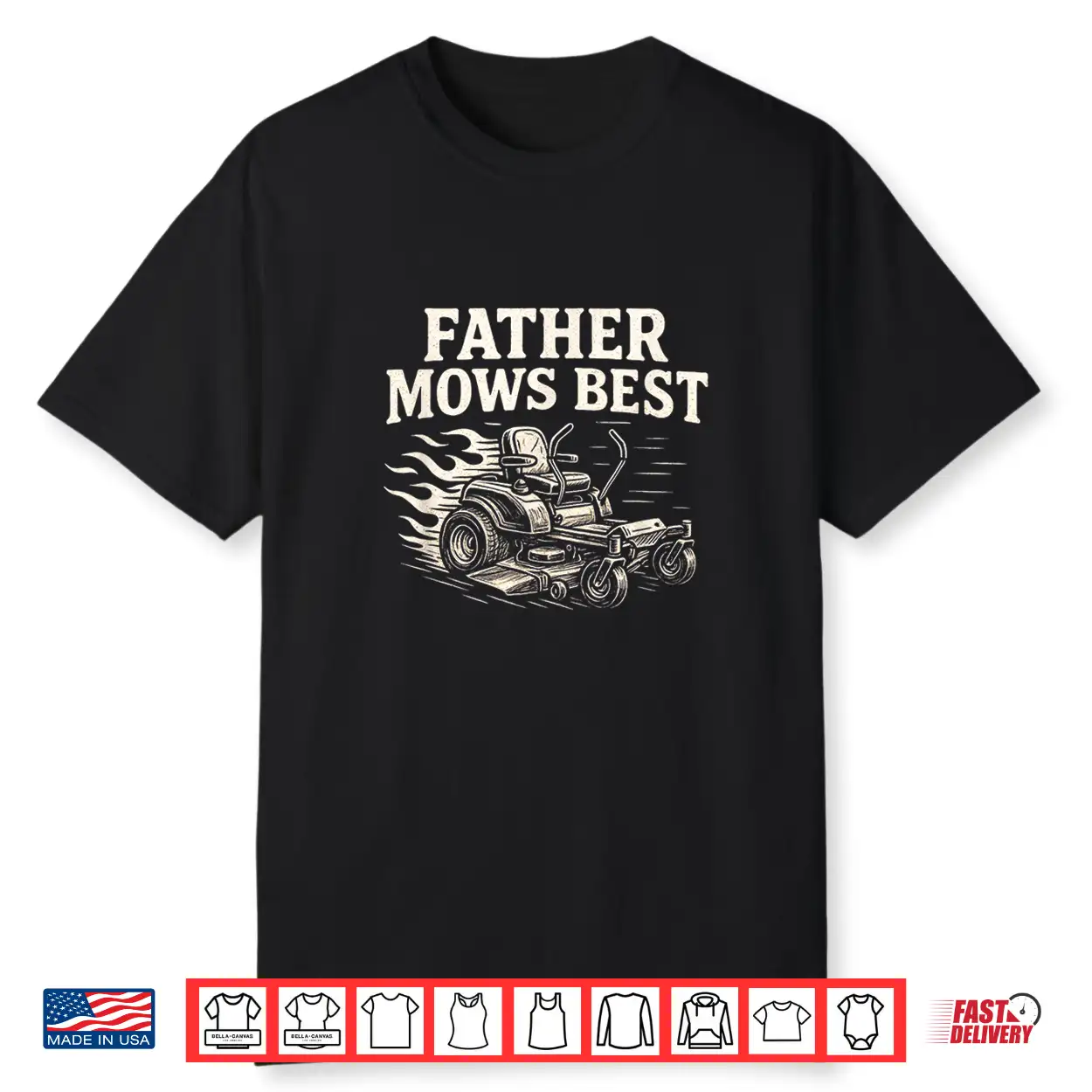 Father Mows Best Zero Turn Mower Funny Dad Lawn Mowing Shirt Father Mows Best Zero Turn Mower Funny Dad Lawn Mowing Shirt