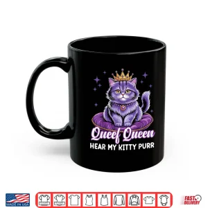Mug Queef Queen Cat Inappropriate Dirty Adult Humor Jokes Shirt