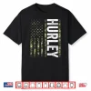 Hurley Ky Vintage Us American Flag Retro Shirt