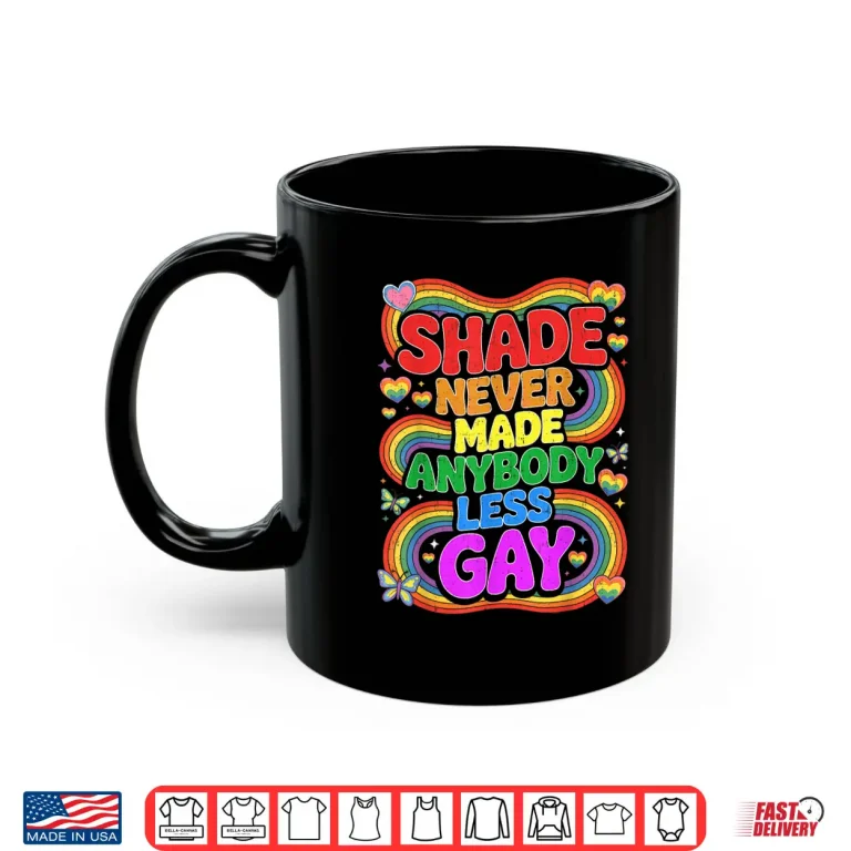 Mug Rainbow Pride LGBT Ally Gay Pride Support Shirt