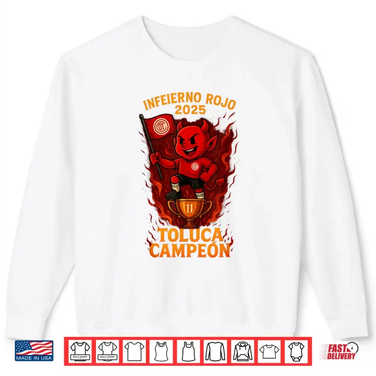 Sweatshirt Toluca Campeon Red Shirt