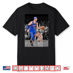 Alex Caruso Funny Meme With Nikola Jokic Shirt