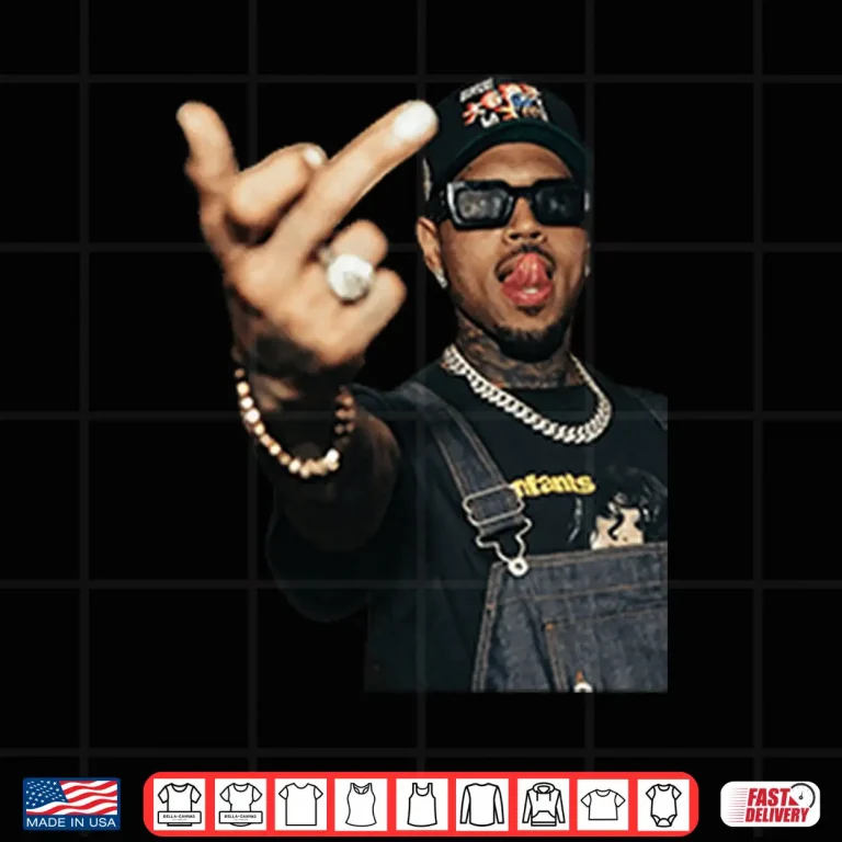 Design Chris Brown Middle Finger Shirt