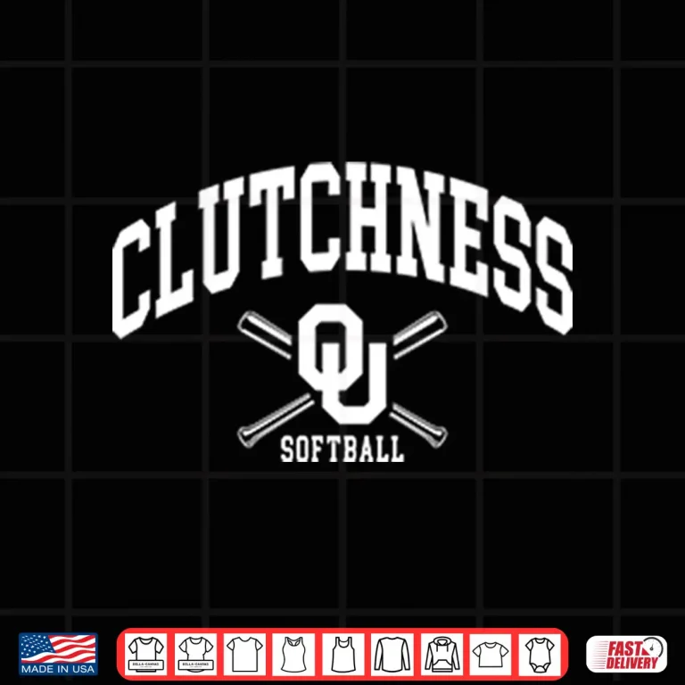 Design Oklahoma Sooners Softball Clutchness Shirt