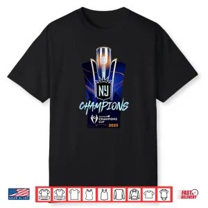 Gotham Fc Champions 2025 Concacaf W Champions Cup Winners Soccer Shirt