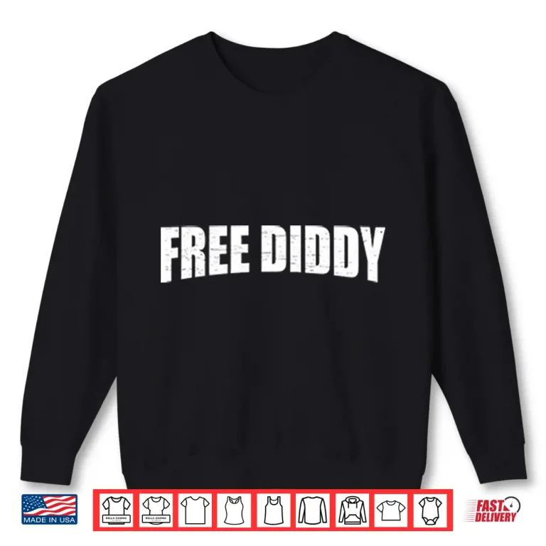 Sweatshirt 50 Cent Wearing Free Diddy Shirt