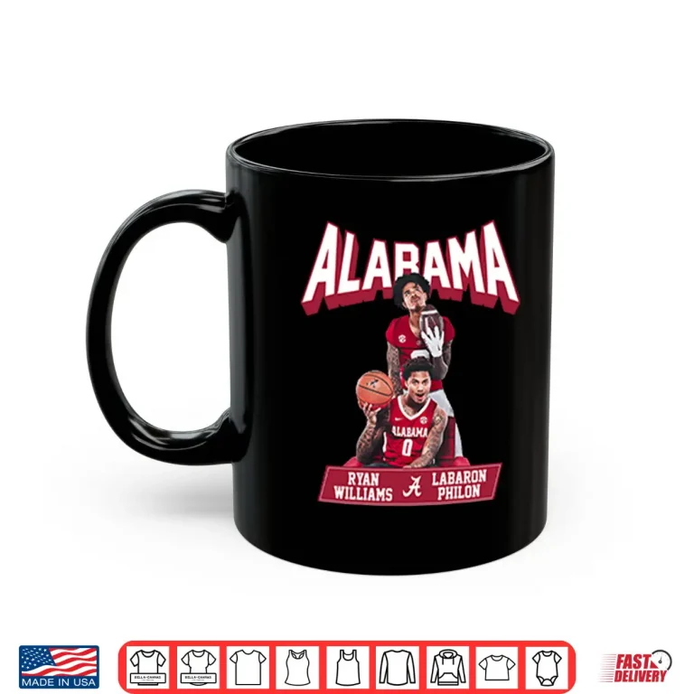 Mug Alabama Ryan Williams And Labaron Philon Shirt