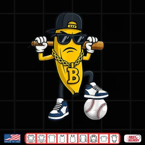 Design Funny Banana Wear Sunglasses Shirt 1