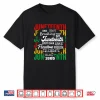 Juneteenth 1865 Afro Freedom Breaking Chains Freeish Roots Shirt