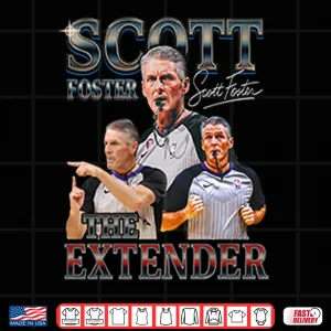 Design Scott Foster The Extender Basketball Playoffs Shirt