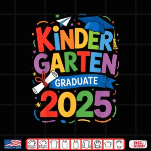 Design Kindergarten Graduate 2025 Prek Graduation Shirt 1