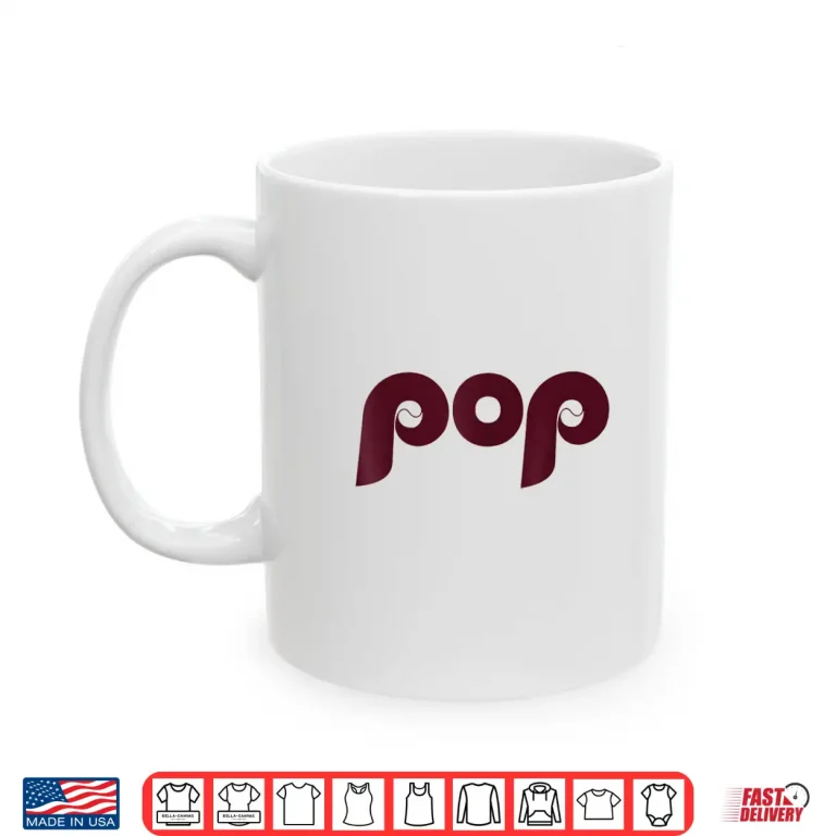Mug Pop Grandpa Phillys Dad Shirt 1