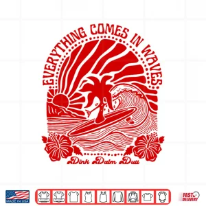 Design Pink Palm Tree Shirt 1