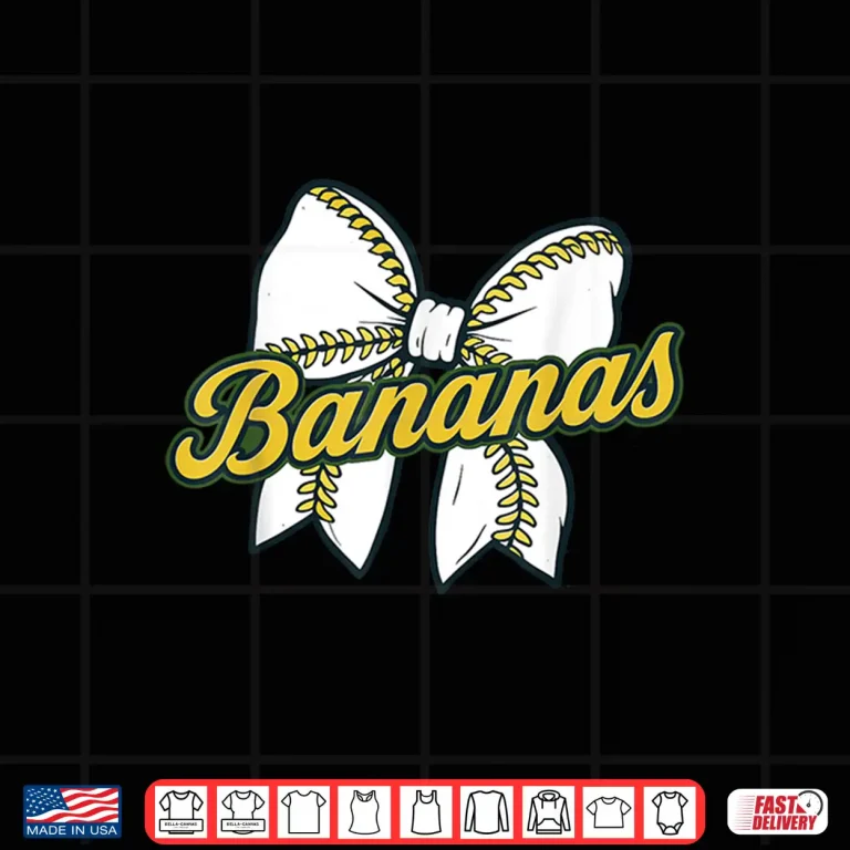 Design Retro Bananas Last Name Gifts Shirt 1