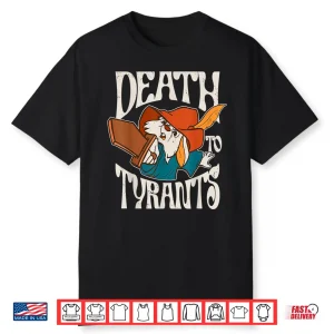 Retro Rabbit Death To Tyrants Vintage 90S Shirt
