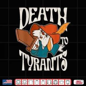Design Retro Rabbit Death To Tyrants Vintage 90s Shirt 1