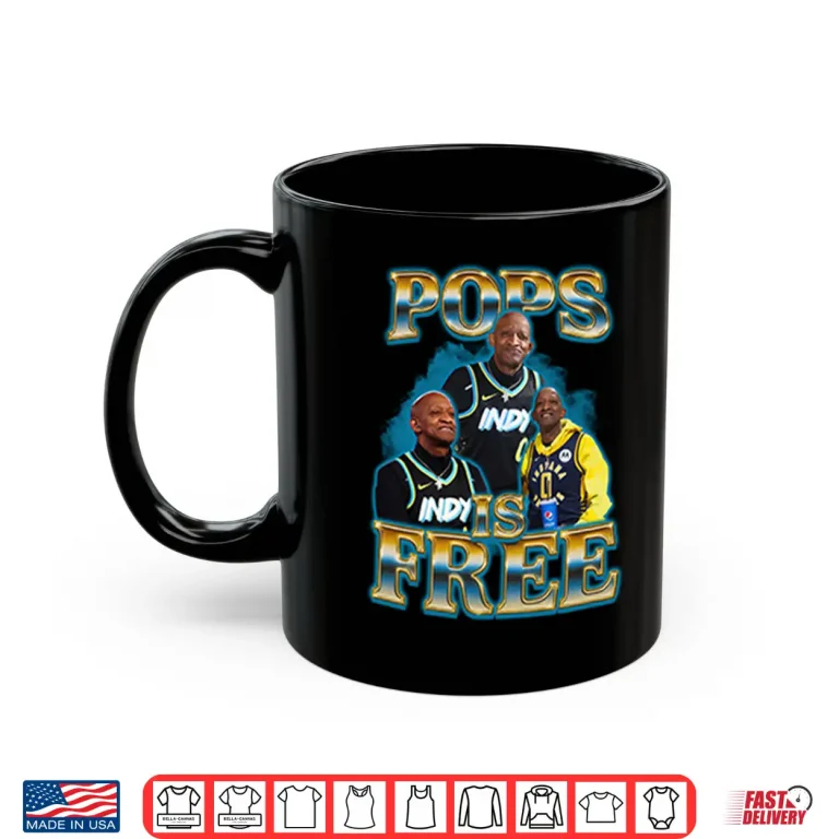 Mug Pops Is Free Tyrese Haliburton Dad Indiana Pacers Fan Shirt