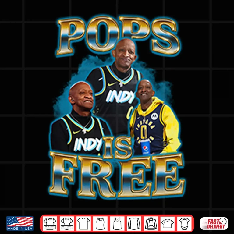 Design Pops Is Free Tyrese Haliburton Dad Indiana Pacers Fan Shirt