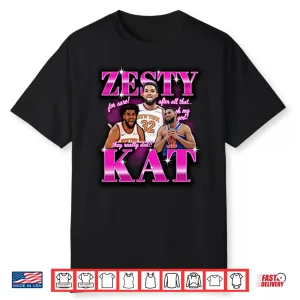 Zesty Kat Karl Anthony Towns New York Knicks Meme Shirt