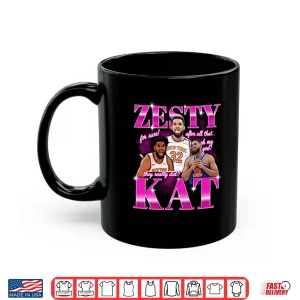 Mug Zesty KAT Karl Anthony Towns New York Knicks Meme Shirt