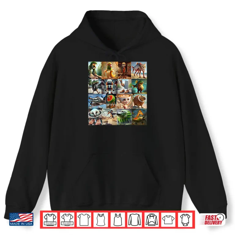 Hoodie Brainrot Meme Italian For Men Women Kids Girls Boys and Yout Shirt