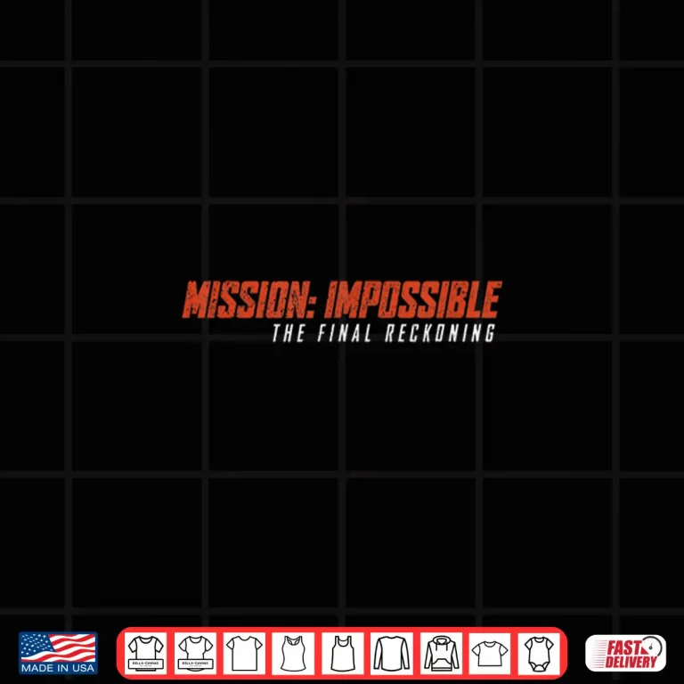 Design Mission Impossible Dead Reckoning Shirt