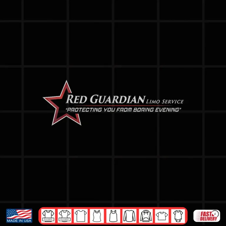 Design Marvel Studios Thunderbolts Red Guardian Limo Service Logo Shirt