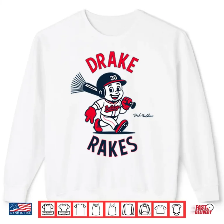 Sweatshirt Drake Baldwin Drake Rakes Atlanta Braves Baseball Shirt