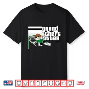 Jake Oettinger Grand Theft Otter Dallas Hockey Shirt