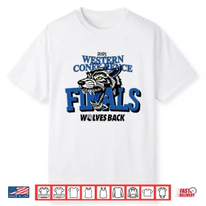 Minnesota Timberwolves 2025 Western Conference Finals Wolves Shirt