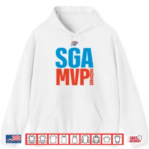 Hoodie OKC Thunder SGA MVP 2025 Shai Gilgeous Alexander Shirt