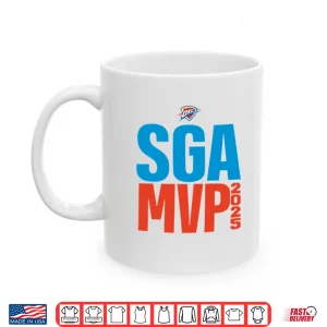 Mug OKC Thunder SGA MVP 2025 Shai Gilgeous Alexander Shirt