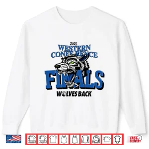 Sweatshirt Minnesota Timberwolves 2025 Western Conference Finals Wolves Shirt