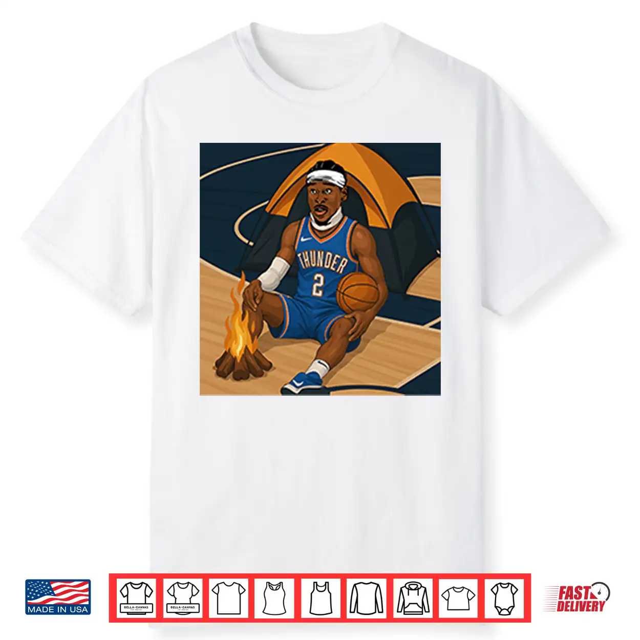 Shai Gilgeous Alexander On Fire Shirt Shai Gilgeous Alexander On Fire Shirt