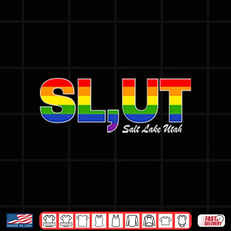 Design Slut Salt Lake Utah LGBT Pride Shirt