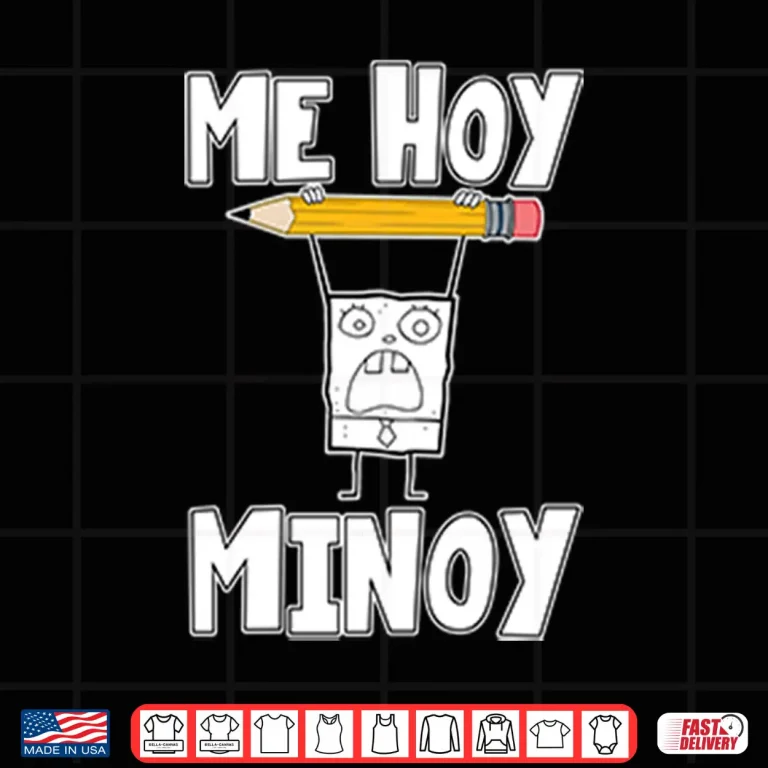 Design SpongeBob SquarePants DoodleBob Me Hoy Minoy Shirt