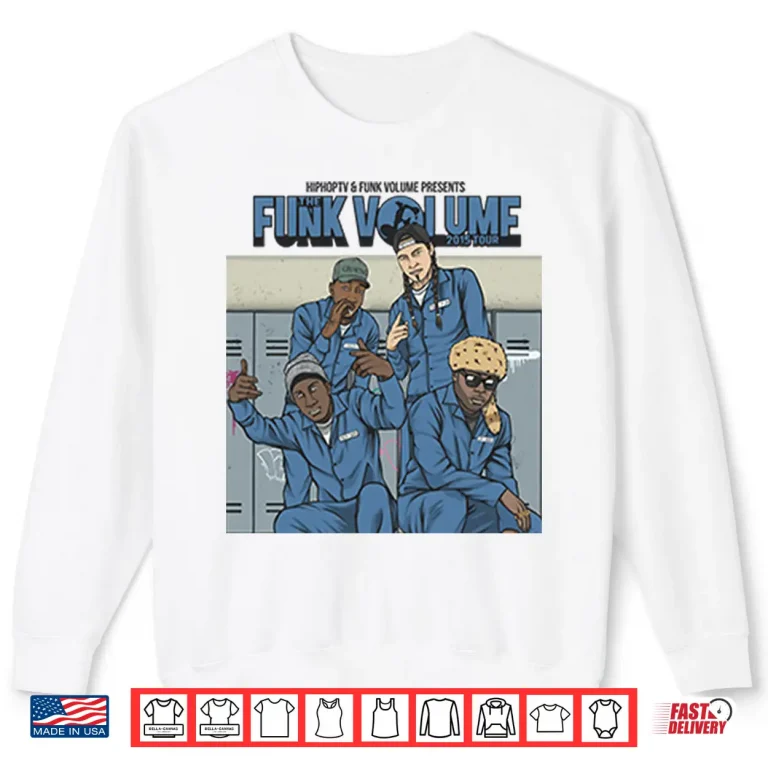 Sweatshirt Funk Volume 2015 Tour Shirt