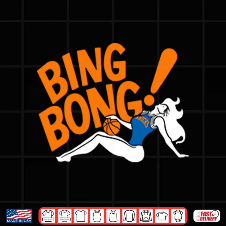 Design Bada Bing Bong New York Knicks Shirt