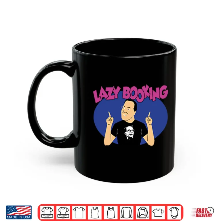 Mug Jim Cornette Lazy Booking Shirt