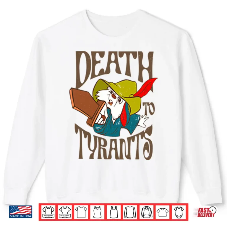 Sweatshirt Skippy Rabbit Death To Tyrants Robin Hood Disney Shirt