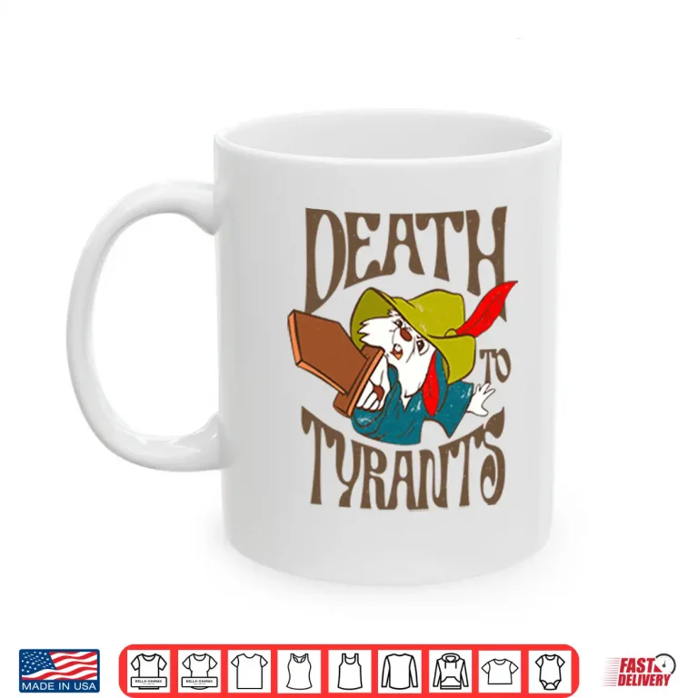 Mug Skippy Rabbit Death To Tyrants Robin Hood Disney Shirt