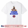 Tracy Morgan Wearing Josh Hart Bleeding On Shirt