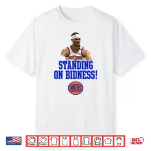 Tracy Morgan Wearing Josh Hart Bleeding On Shirt