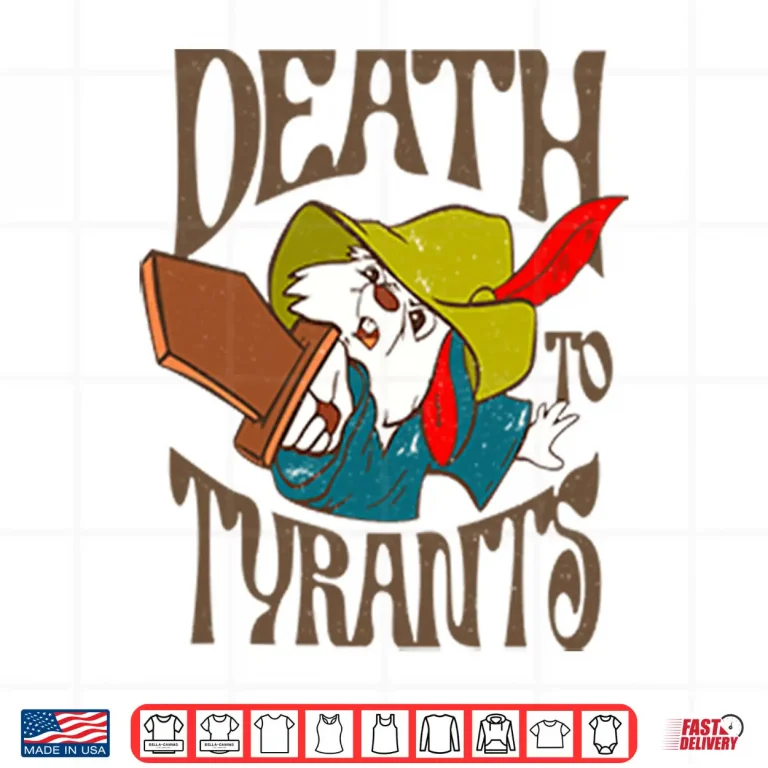 Design Skippy Rabbit Death To Tyrants Robin Hood Disney Shirt