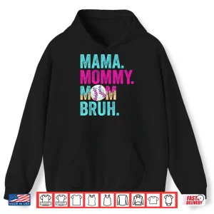 Mama Mommy Mom Bruh Baseball Mom Drip Ice Cream