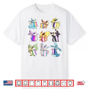 Lgbt Pokemon Eeveelutions Pride Shirt