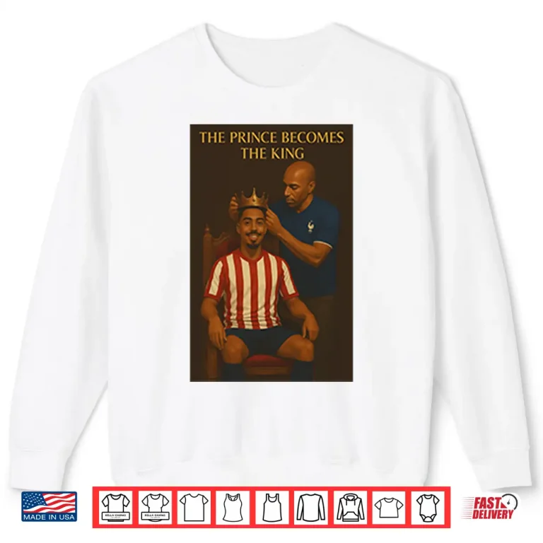Sweatshirt Wilson Isidor The Prince Becomes The King Shirt