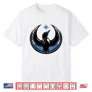 Bird Loon Mn State Bird Retro Vintage Minnesota Strong Shirt